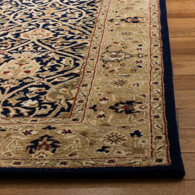 Persian Legend PL819 Hand Tufted Indoor Area Rug - 9'x12' - Blue/Gold - Safavieh