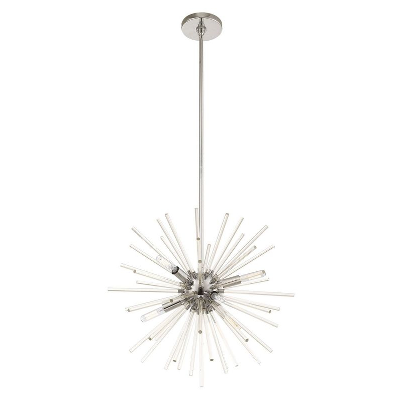 Livex Lighting Utopia 6 - Light Chandelier in  Polished Chrome