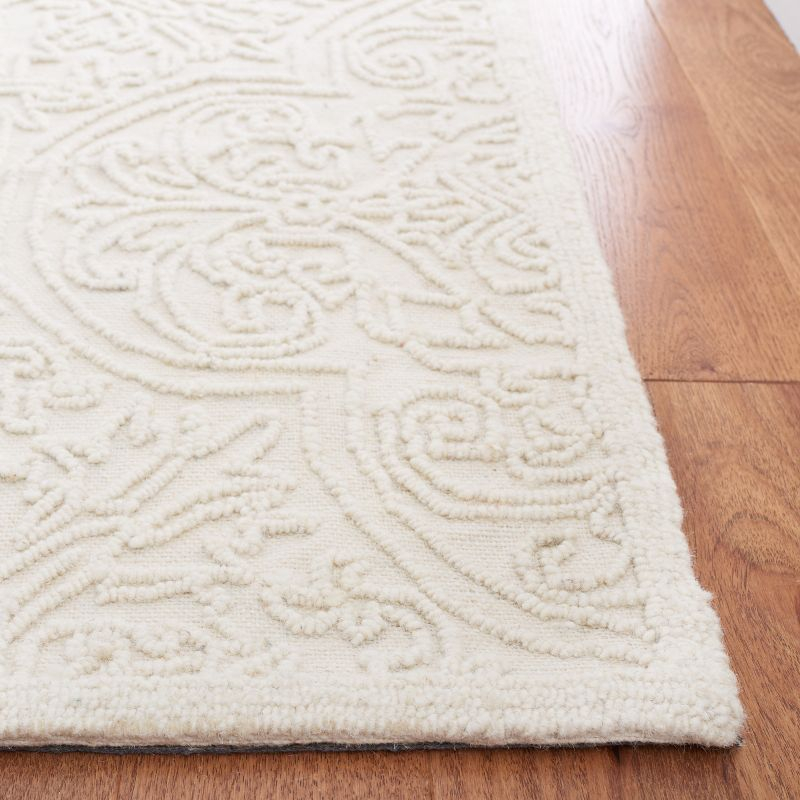 Martha Stewart Trace - MSR3511 - Indoor Hand Tufted Area Rugs - Ivory - 4'x6'