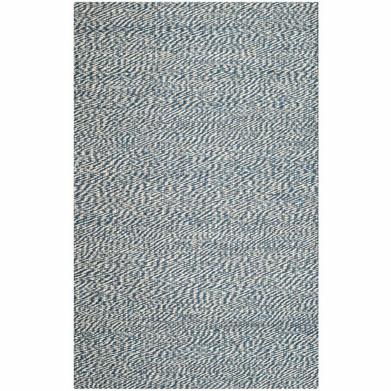 Natural Fiber NF448 Hand Woven Indoor Area Rug - Blue/Ivory - 6'x9' - Safavieh.