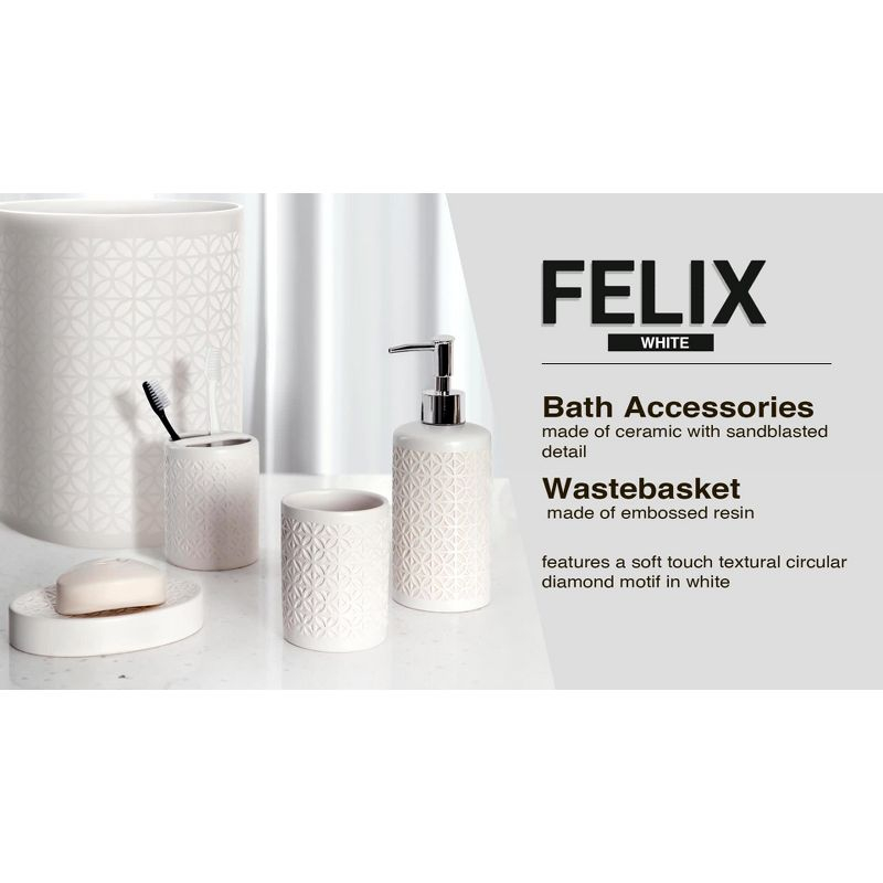 Felix Toothbrush Holder White - Allure