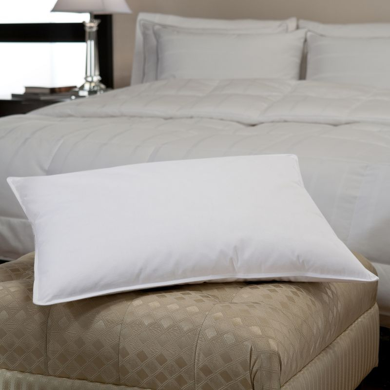 Downlite White Goose Chamber Hotel Pillow Queen