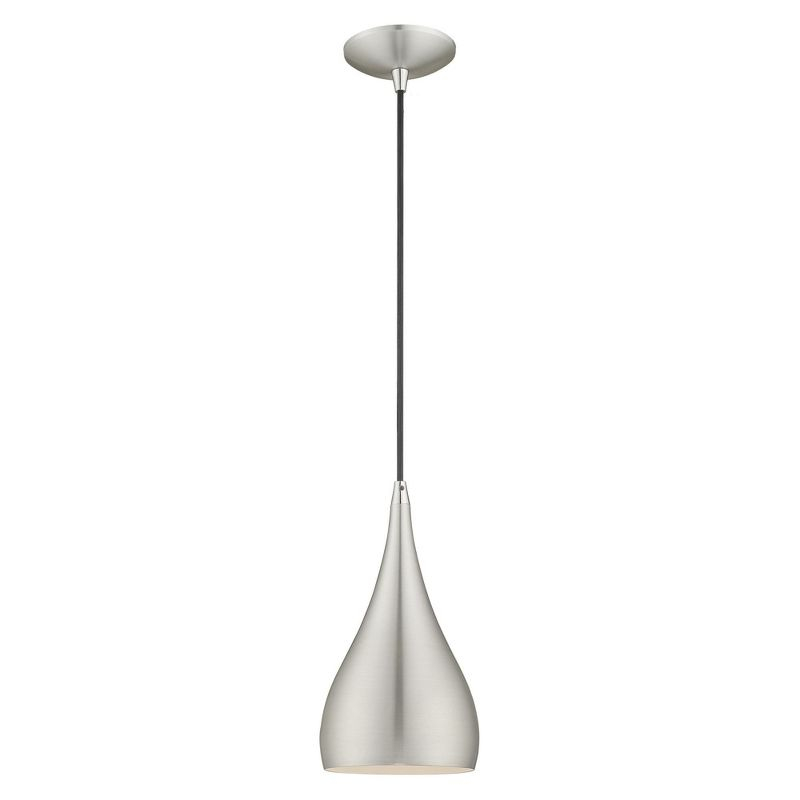 Schultz Single Light Metal Dimmable Pendant