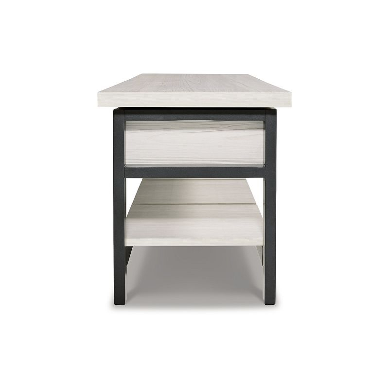 Signature Design by Ashley Casual Rhyson Storage Bench  White