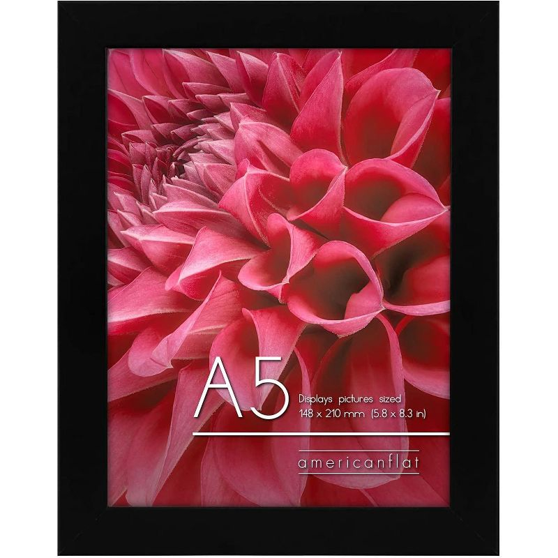 Americanflat A5 Picture Frame, Black