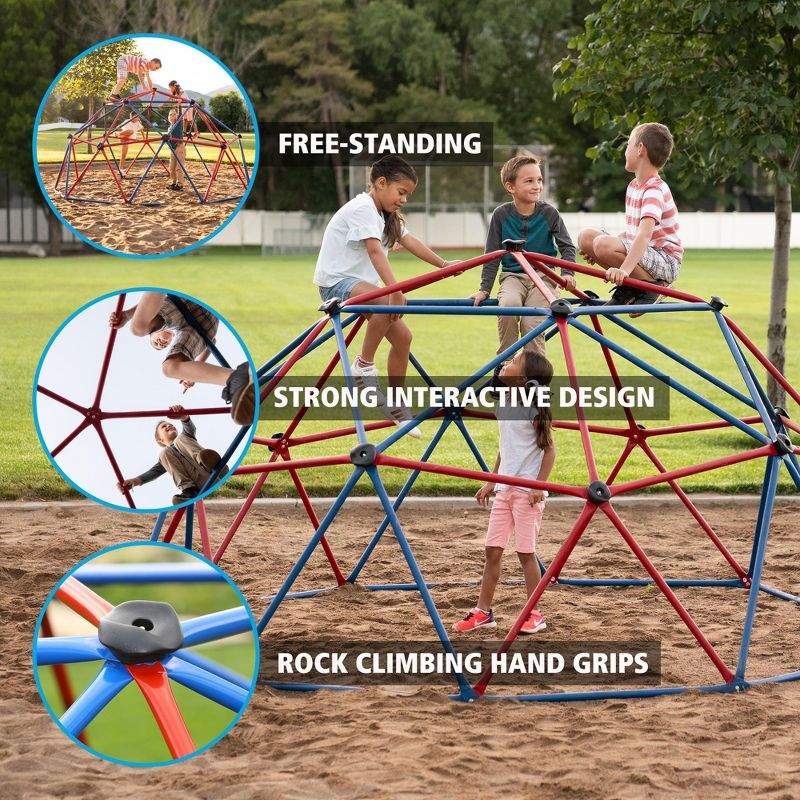 Lifetime 60" Climbing Dome, Red and Blue (101301)