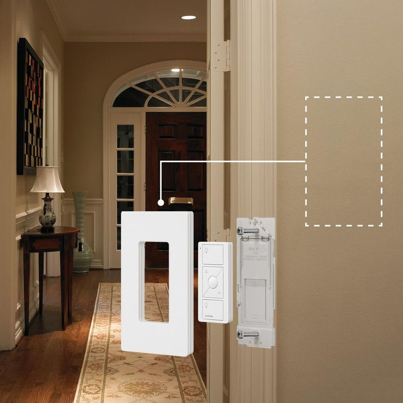 Lutron Caséta Wireless Wall Plate Bracket for Pico Smart Remote | PICO-WBX-ADAPT