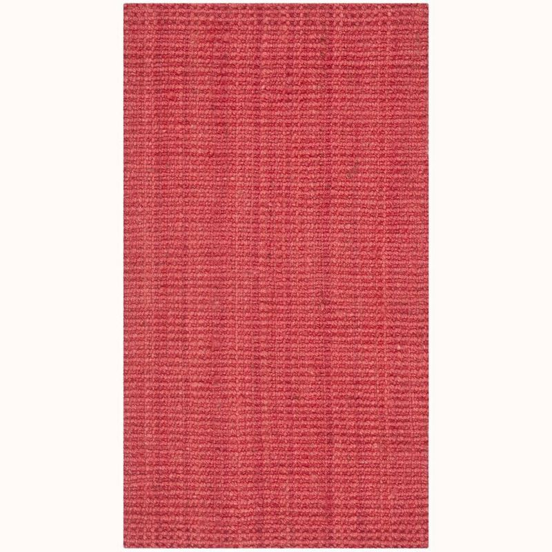Natural Fiber NF730 Hand Woven Indoor Accent Rug - Red - 2'3"x4' - Safavieh.