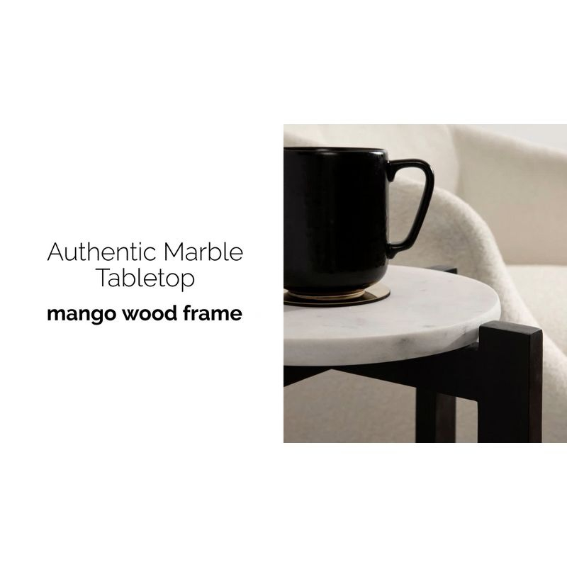 Kate and Laurel Moxley Square Wood Tea Table, 12x12x24, Walnut Brown