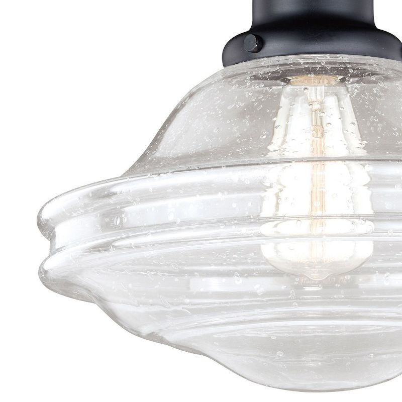 Vaxcel Huntley 1 - Light Flush Mount in  Oil Rubbed Bronze