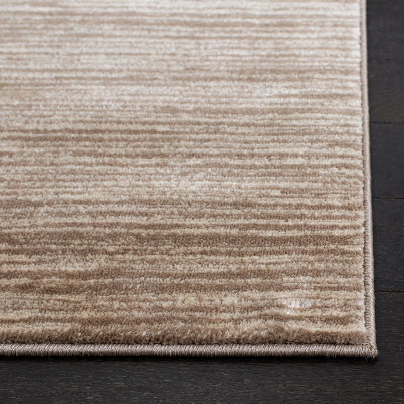 Vision VSN606 Power Loomed Area Rug - Light Brown - 5'x5' - Safavieh.