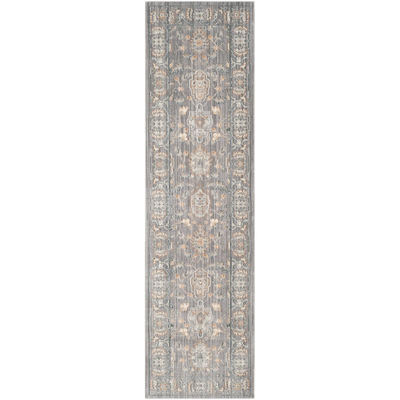 Valencia VAL112 Power Loomed Indoor Runner Rug - Mauve/Mauve - 2'3"x8' - Safavieh