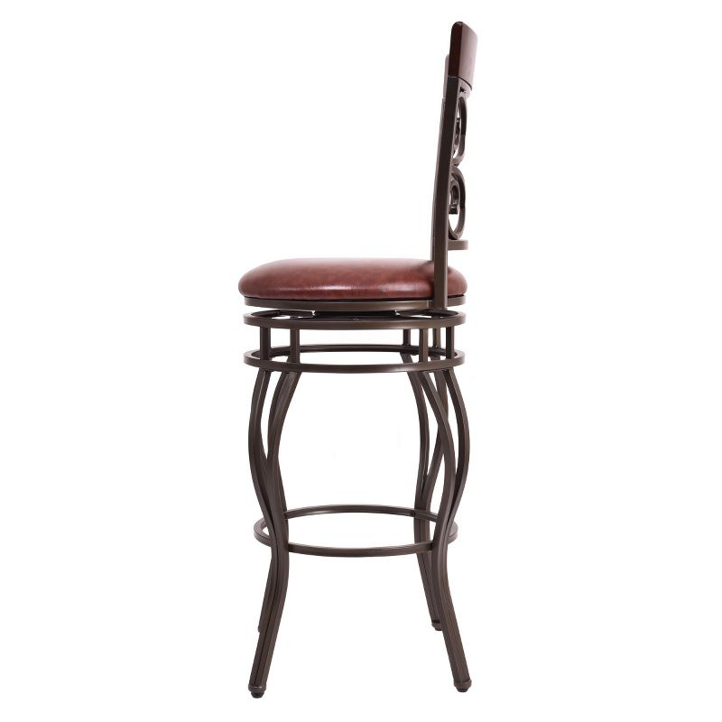 Tangkula 2PCS Bar Stools Dining Kitchen Pub Chair