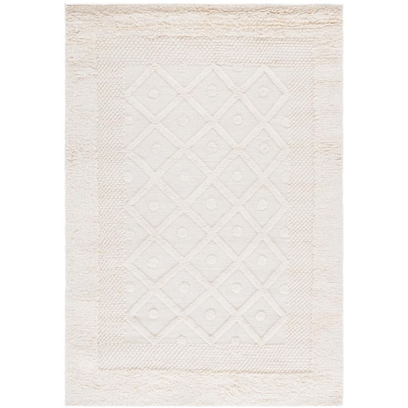 Kenya KNY952 Hand Knotted Accent Rug - Ivory - 2'x3' - Safavieh