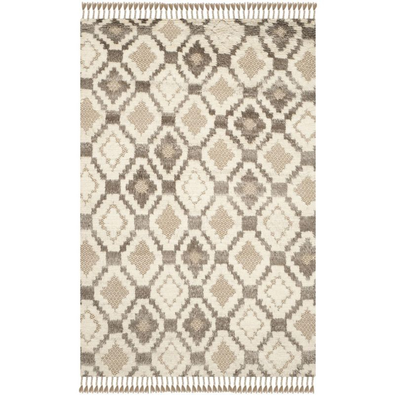 Kenya KNY807 Hand Knotted Area Rug - Natural - 8'x10' - Safavieh