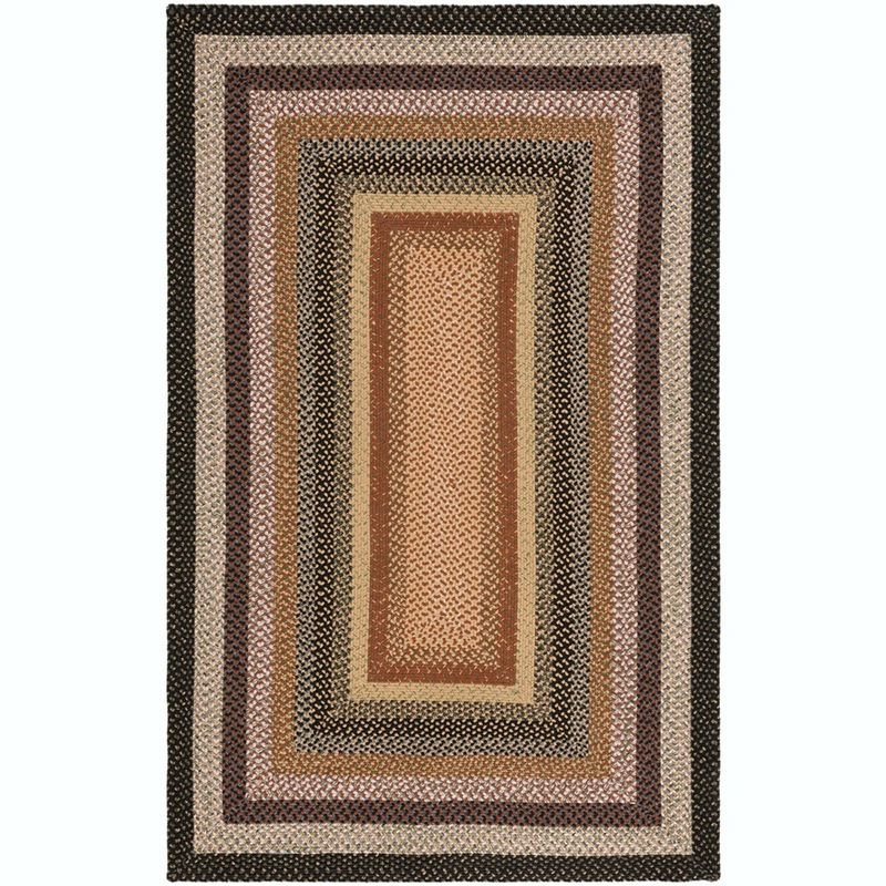 Braided BRD308 Hand Woven Area Rug - Multi - 6'x9' - Safavieh.