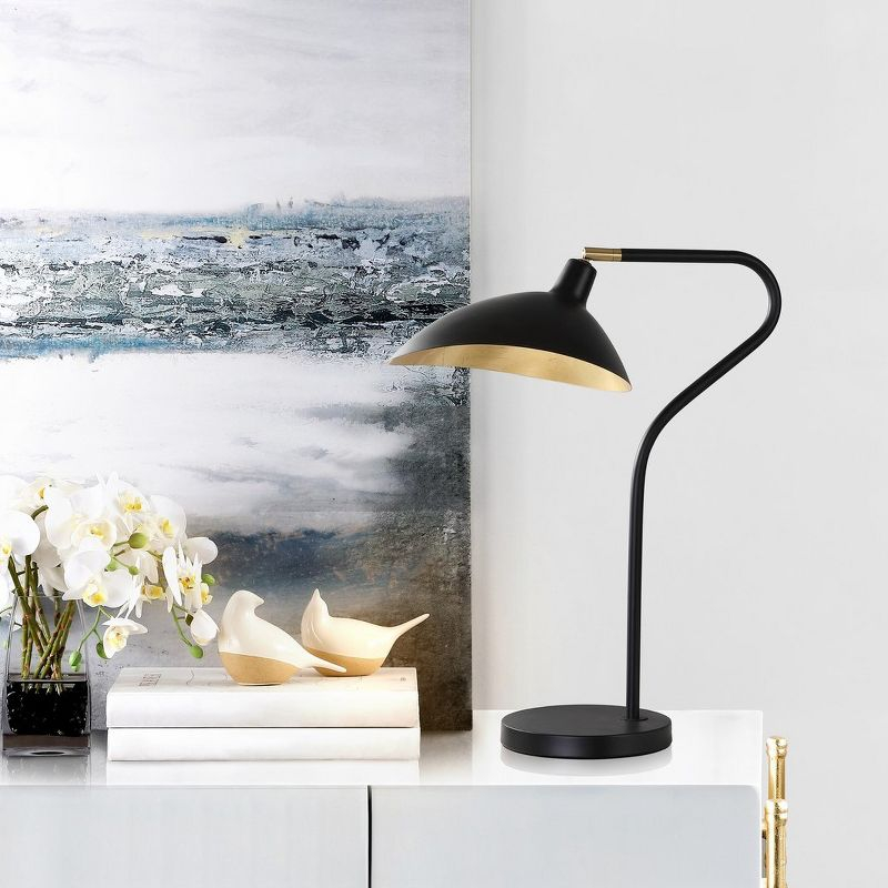 Giselle Table Lamp - 23 Inch Height - LIT4360 - Black/Gold - Safavieh