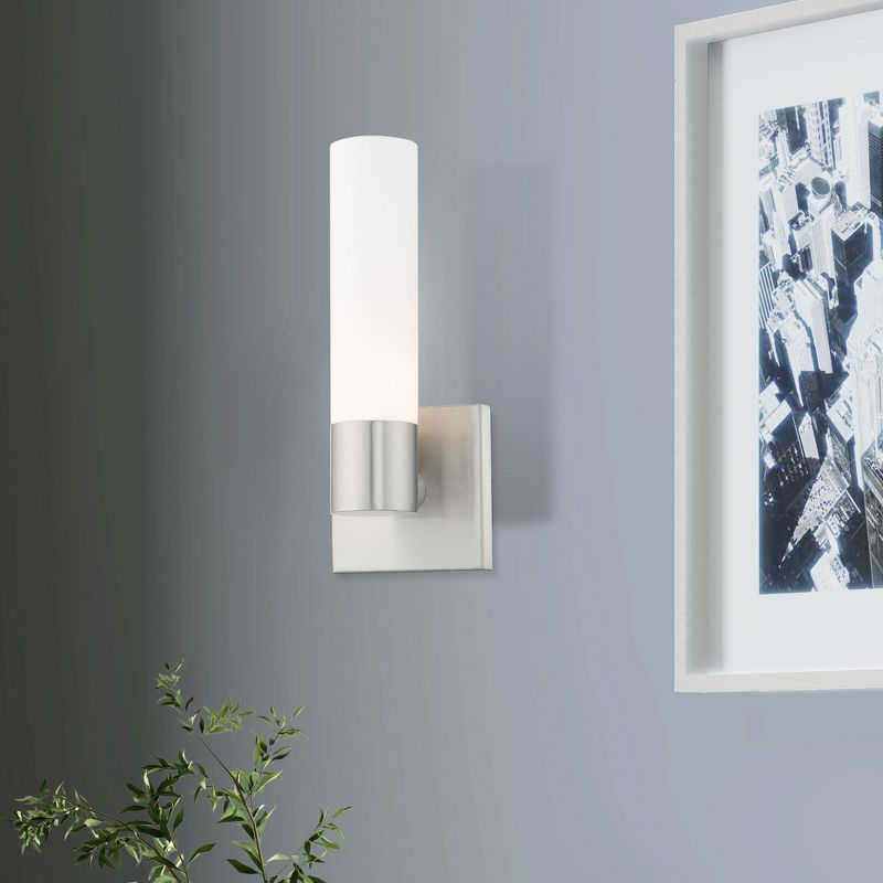 Livex Lighting Aero 1 - Light Sconce in  Brushed Nickel