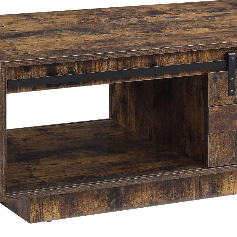 Acme Furniture Bellarosa Coffee Table Rustic Oak Finish