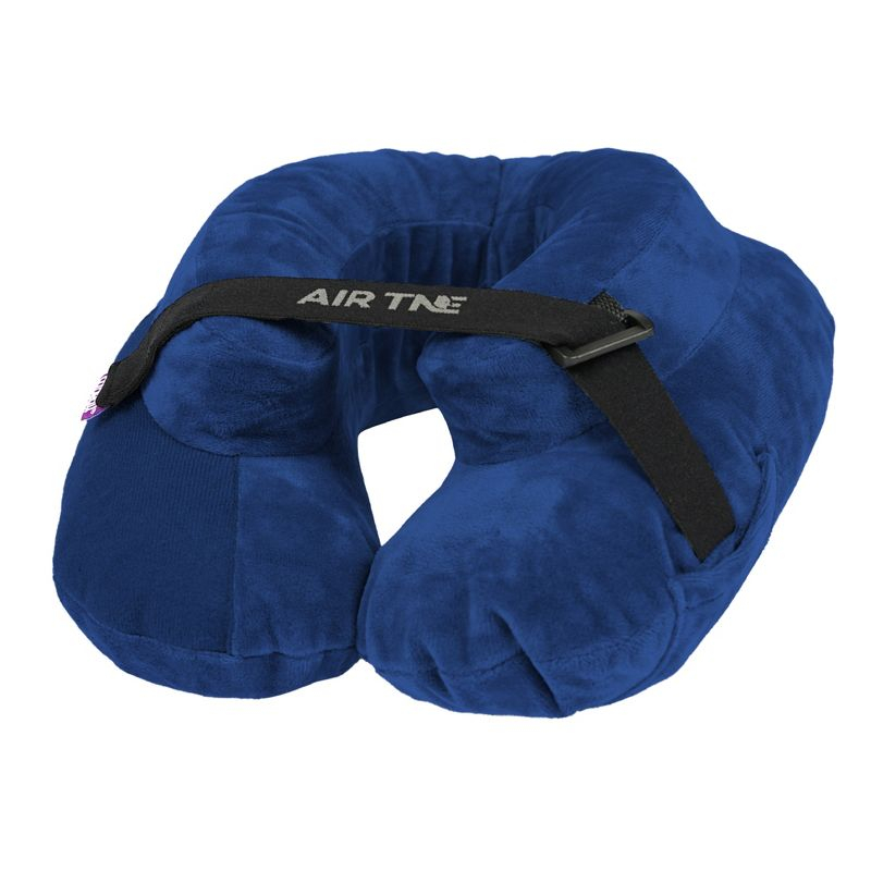Cabeau AirTNE Inflatable Travel Neck Pillow, Lightweight, One Size, Royal Blue