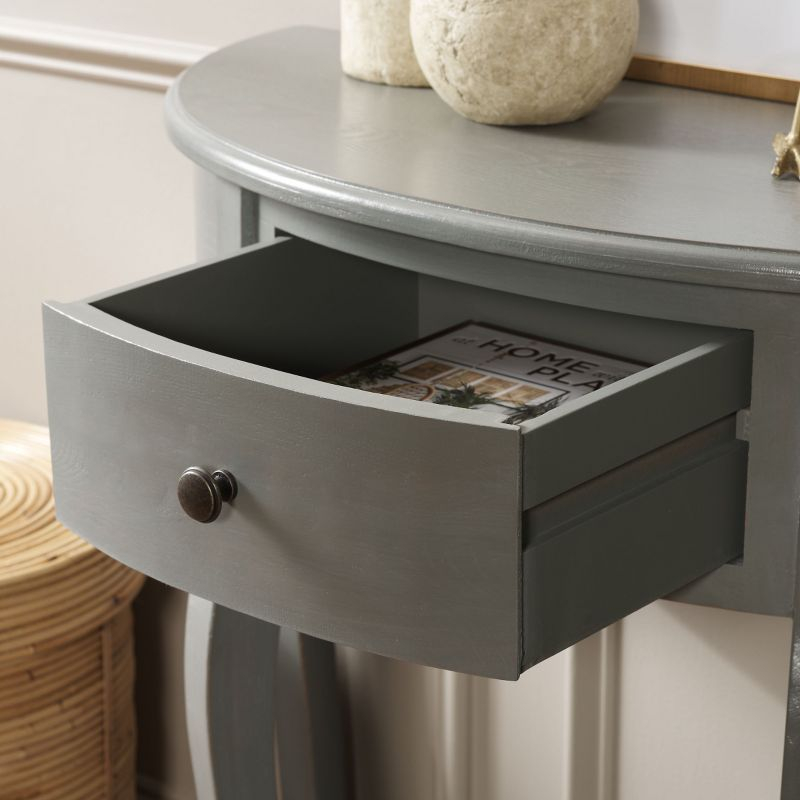 Jan Console - AMH6569A - Gray - Safavieh Couture