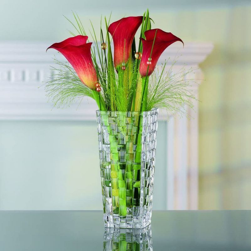 Nachtmann Dancing Stars Bossa Nova 11 Inch Crystal Vase - 11″