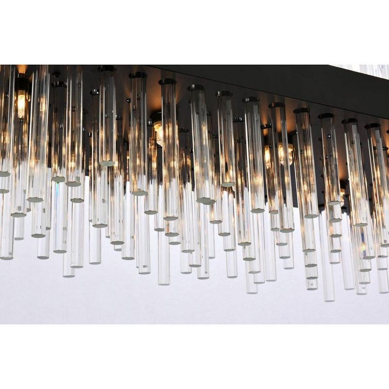 Elegant Lighting Dallas 28 - Light Chandelier in  Black
