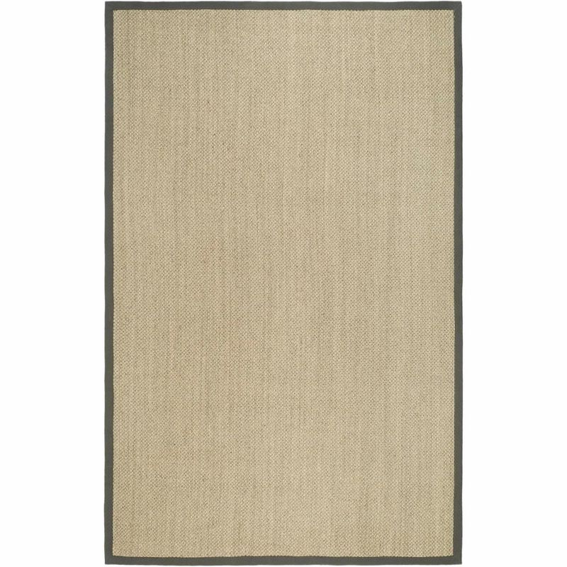 Natural Fiber NF443 Power Loomed Area Rug - Marble/Grey - 5'x8' - Safavieh.