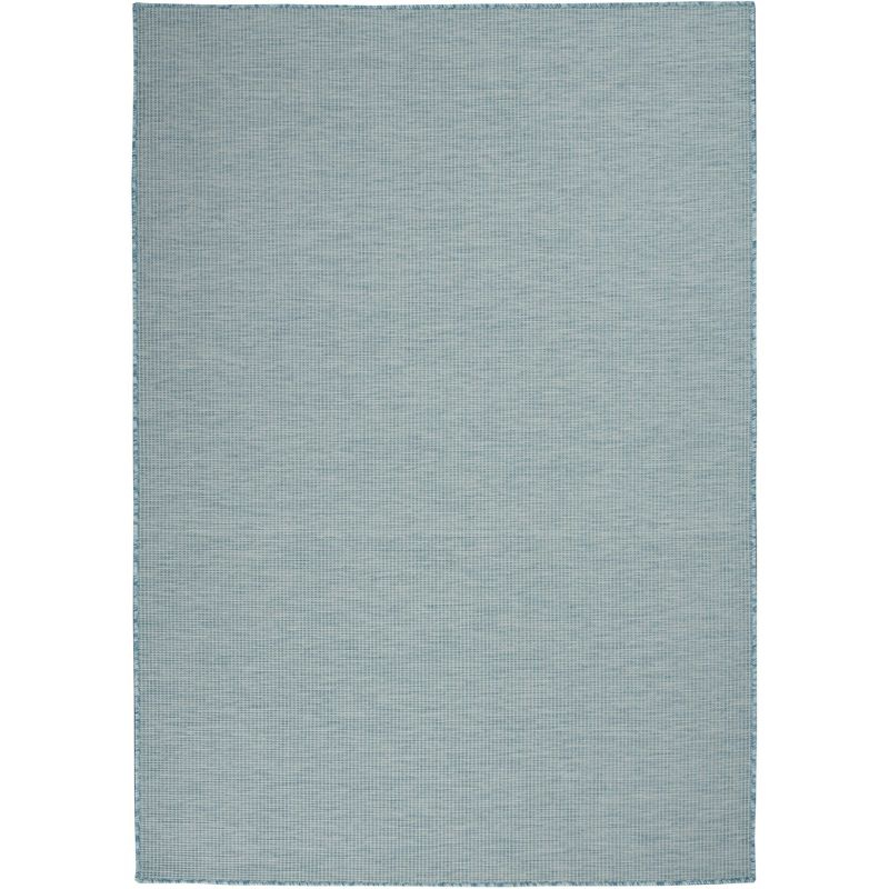 Nourison Positano POS01 Indoor/outdoor Area Rug - Aqua 5' x 7'