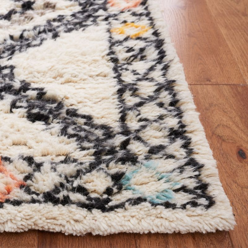 Kenya KNY822 Hand Knotted Area Rug - Natural/Multi - 6'x9' - Safavieh.