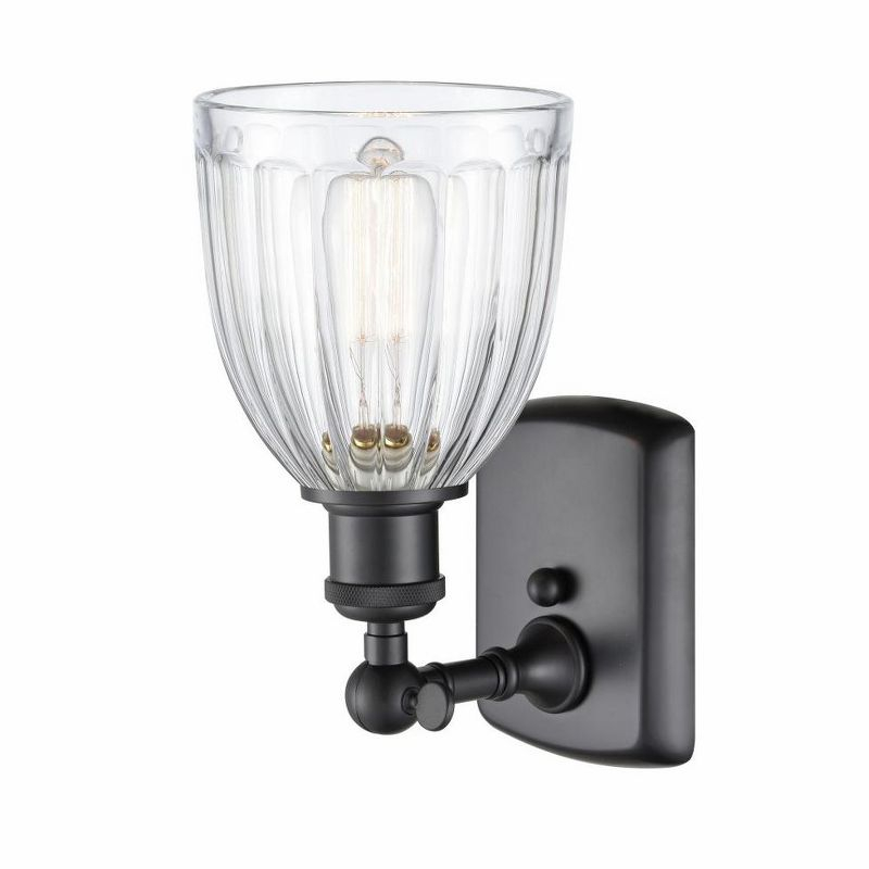Innovations Lighting Brookfield 1 - Light Sconce in  Matte Black