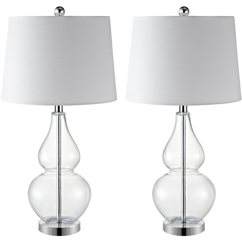 Frena Table Lamp (Set of 2) - 26.5 Inch Height - TBL4221 - Clear - Safavieh