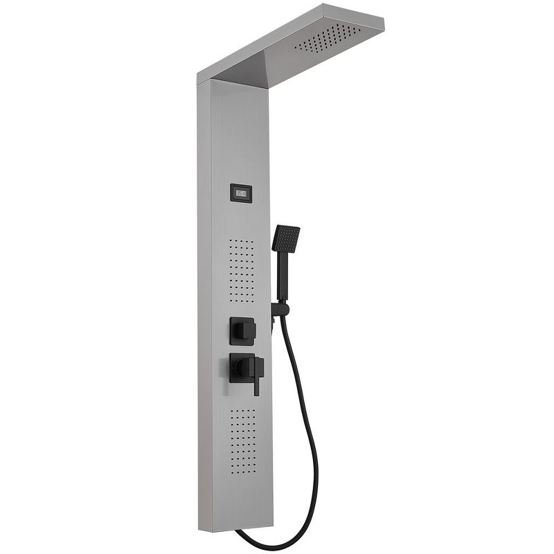 2-Jet Shower Panel System With Hand Shower
