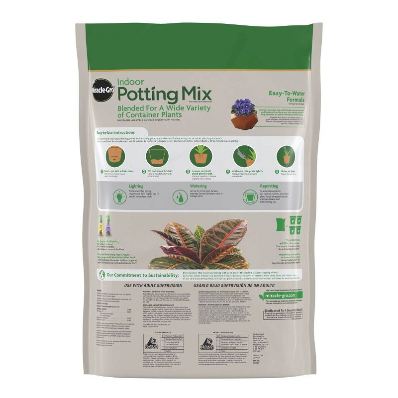 Miracle-Gro 6qt Indoor Potting Mix