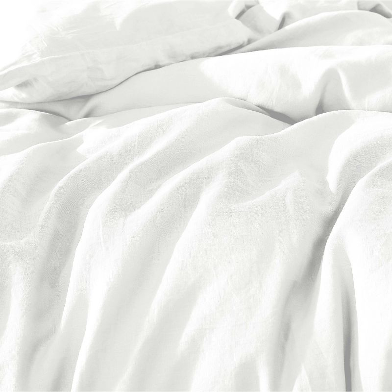 Riverbrook Home 3pc King Logan Comforter Set White: Polyester Fill, Machine Washable, Includes Shams
