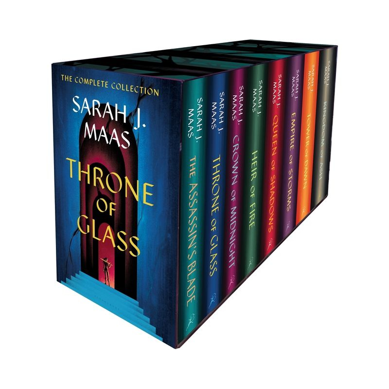Throne of Glass Paperback Box Set - by  Sarah J Maas (Paperback)