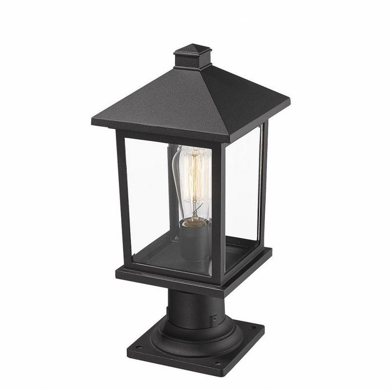 Z-Lite Portland 1 - Light Lantern in  Black