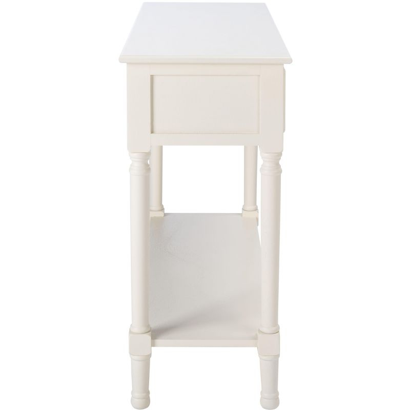 Haines 2 Drawer Console Table - White - Safavieh