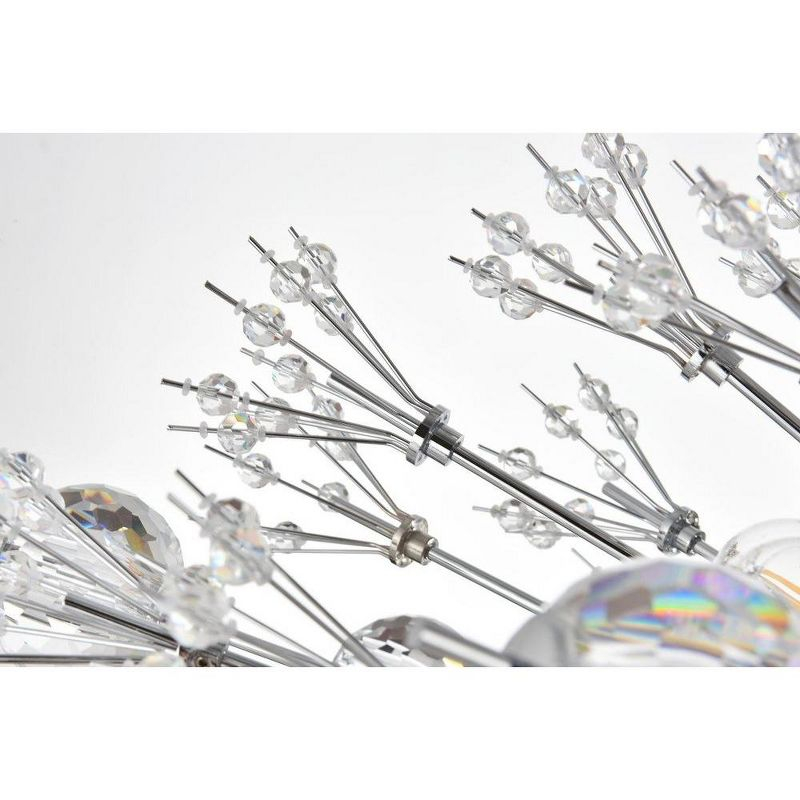 Elegant Lighting Vera 38 - Light Pendant in  Chrome