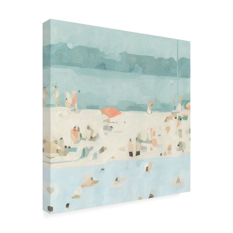 Trademark Fine Art -Emma Scarvey 'Sea Glass Sandbar II' Canvas Art - 24''x24''