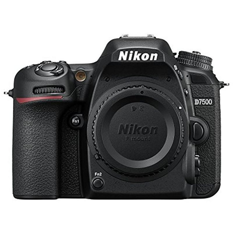 Nikon D7500 DX-Format DSLR Camera (Body Only, Black)