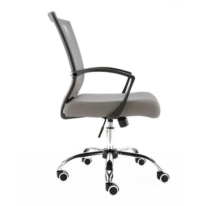 Modern Home Zuna Mid-Back Office Chair - Black/Gray