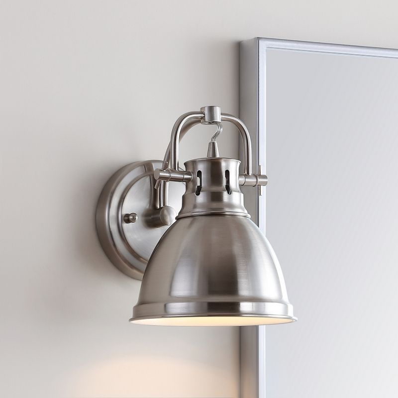 Lawson 8.5" Wall Sconce - SCN4053 - Nickle - Safavieh