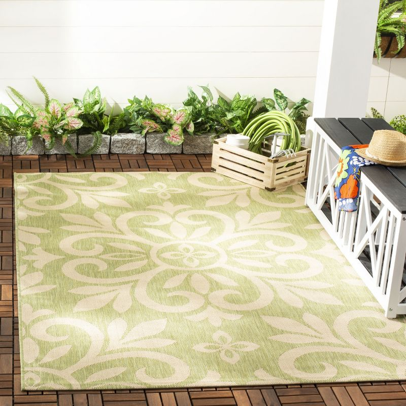 Martha Stewart Bloomfield - MSR4229 - Indoor Power Loomed Area Rugs - Beach Grass - 5'3"x7'7"