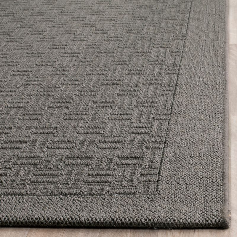 Palm Beach PAB359 Power Loomed Area Rug - Ash - 3'x5' - Safavieh.