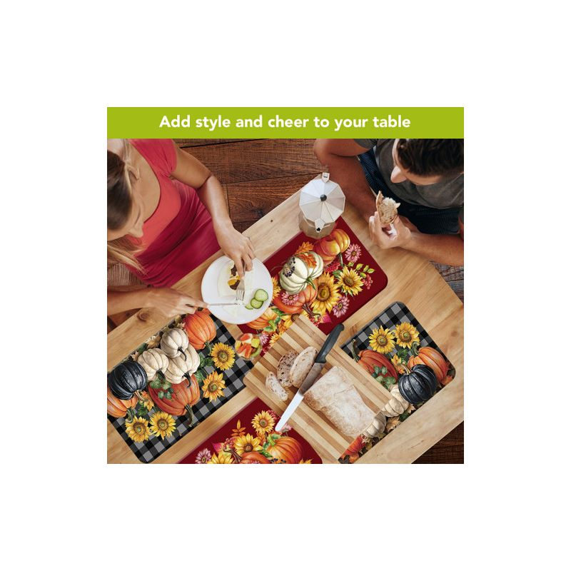 Briarwood Lane Fall Placemat (4-pack) 17x11.25 Pumpkins For Fall Placemat