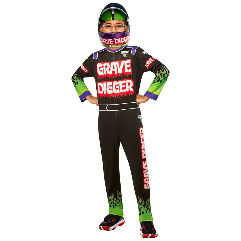 Rubies Monster Jam Grave Digger Boy's Costume Large