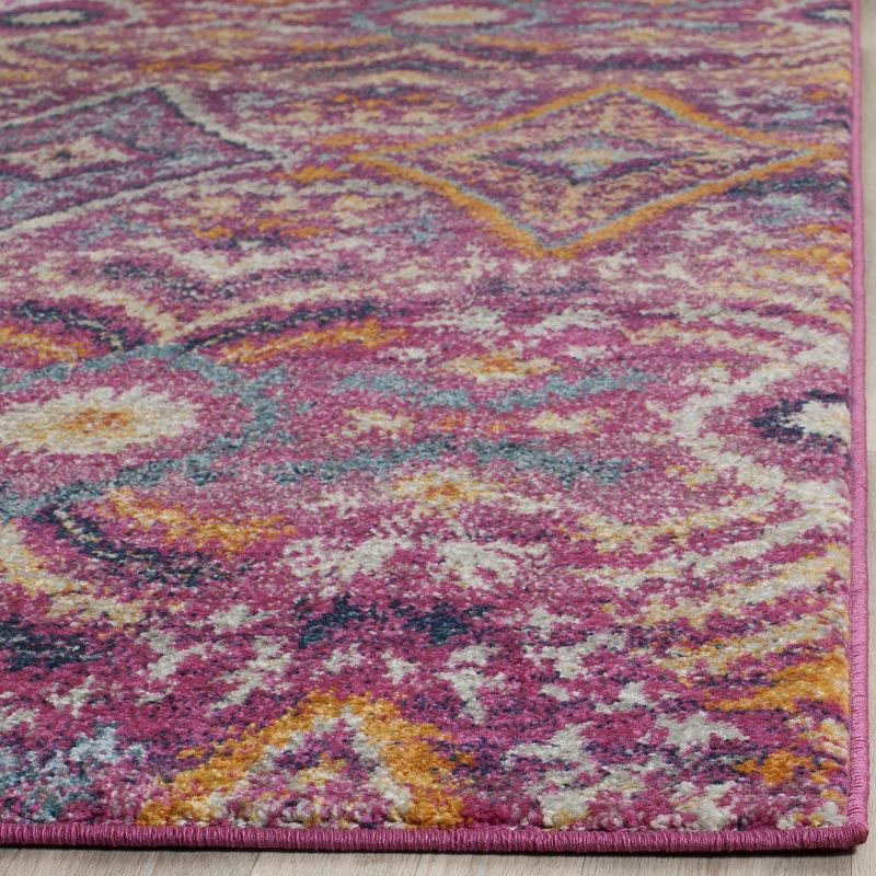 Madison MAD610 Power Loomed Indoor Area Rug - Fuchsia/Multi - 10'x14' - Safavieh.