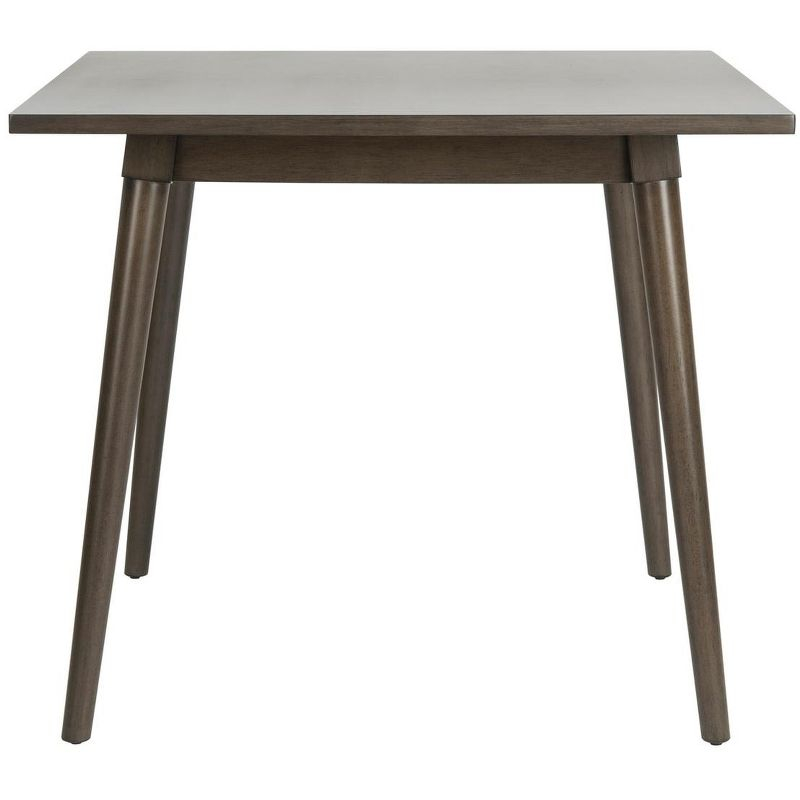 Simone Square Dining Table - DTB9200B - Grey Walnut - Safavieh