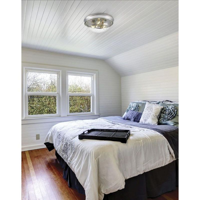 Millennium Lighting 3 - Light Flush Mount in  Matte Black